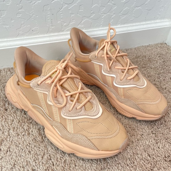 Adidas Ozweego 'Glow Orange' FZ1962 Casual Lace-Up Chunky Sneaker Shoes - Picture 5 of 15